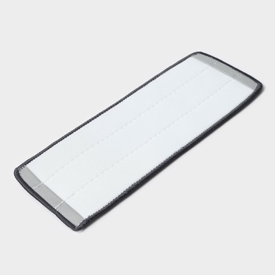 Насадка для швабры Raccoon, на липучке, микрофибра, крепления с 2-х сторон, 32×12 см