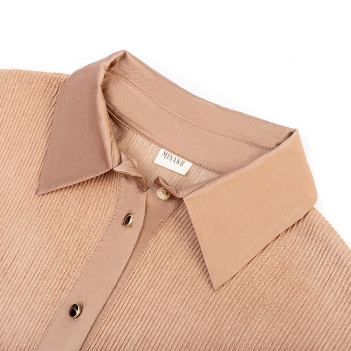 Костюм женский MINAKU: Casual Collection цвет коричневый, р-р 48 51748