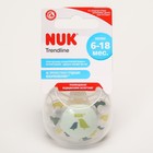 Соска-пустышка ортодонтическая, латекс, от 6 мес., ADORE, в контейнере «Птицы» - фото 25430556