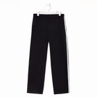 Брюки мужские, цвет чёрный, размер 54 - Фото 7