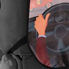 Накидка на сиденье автомобильное  Cartage Водитель, ПВХ, 60 х 45 см, европодвес - Фото 2
