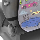 Накидка на сиденье автомобильное Cartage Машинки, ПВХ, 60х45 см, европодвес - Фото 2