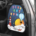 Накидка на сиденье автомобильное Cartage Цифры, ПВХ, 60×45 см, европодвес - Фото 7