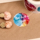 Наклейки для цветов и подарков « Спасибо за заказ», 4.4×4.4 см, набор 252 шт. - Фото 2