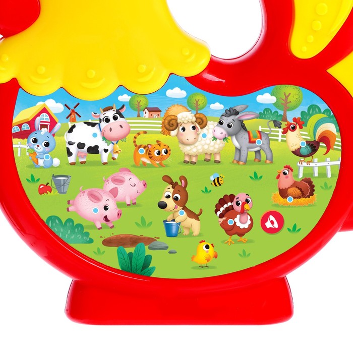 Музыкальная игрушка «Дружная ферма» звук, цвета МИКС 51750