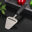 Нож-лопатка для сыра Bonjo, 25×7,7 см, рабочая часть 8,5 см, цвет чёрный - Фото 3