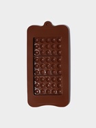 Форма для шоколада Доляна «Мини-шоколадки», силикон, 22×11×1 см, 3 ячейки, коричневая - Фото 4