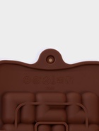 Форма для шоколада Доляна «Лабиринт», силикон, 22×11×1 см, 18 ячеек, коричневая - Фото 6