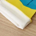 Перчатки хозяйственные неопреновые, особопрочные, ХБ напыление, двухцветные, размер L - фото 54724571