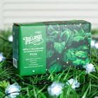 Гирлянда «Нить» 4.5 м с насадками «Розы», IP44, тёмная нить, 30 LED, свечение белое, 2 режима, солнечная батарея - фото 24285466