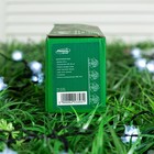 Гирлянда «Нить» 4.5 м с насадками «Розы», IP44, тёмная нить, 30 LED, свечение белое, 2 режима, солнечная батарея - фото 24285467