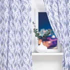 Комплект штор для кухни с подхватами Lavender 145х180см-2 шт., 100% п/э - Фото 2