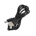 Кабель Luazon, Type-C - USB, 2 А, 1 м, чёрный - Фото 3