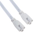 Соединительный провод для светильников, разъем L/N/G, 30 см, белый - Фото 2