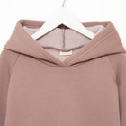 Худи для девочки MINAKU: Basic Line KIDS, цвет тёмно-бежевый, рост 128 7454898