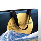 Пакет ламинированный вертикальный «Горы», ML 40×31×11.5 см - Фото 3