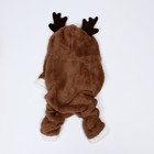 Новогодний костюм "Олень", XXL (ДС 40, ОГ 52 см), коричневый - фото 8813997