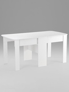 Стол - книжка раскладной «Клик Мебель», 1650×800×755 мм, цвет белый - Фото 2