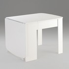 Стол - книжка раскладной «Клик Мебель», 1650×800×755 мм, цвет белый - Фото 3