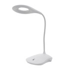 Настольная лампа сенсорная 16749/1 LED 2Вт 6000К USB АКБ белый 13х11х39 см RISALUX 6988901