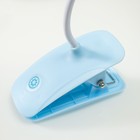 Настольная лампа сенсорная 16751/1 LED 2 Вт 6000К USB АКБ синий 14.5×6×41 см RISALUX - Фото 7