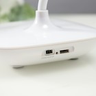 Настольная лампа сенсорная 16758/1 LED 2Вт 6000К USB АКБ белый 13х10,5х38 см RISALUX - фото 21407796