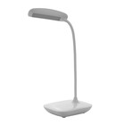 Настольная лампа сенсорная 16758/1 LED 2Вт 6000К USB АКБ белый 13х10,5х38 см RISALUX - фото 21407798