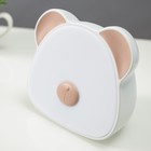 Ночник сенсорный «Мишка» LED 1 Вт 3000-6000К USB АКБ бело-бежевый 6×11×10 см RISALUX - Фото 1