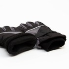 Перчатки зимние детские MINAKU, цв.серый/чёрный, р-р 16 (18 см) - Фото 3