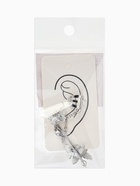 Серьга «Кафф» бабочка, цвет серебро  (артикул 7113909)  большой выбор товаров оптом и в розницу по низким ценам с доставкой