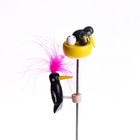 Игрушка «Цветной дятел с гнездом на стволе», цвета МИКС - Фото 2