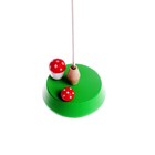 Игрушка «Цветной дятел с гнездом на стволе», цвета МИКС - Фото 3