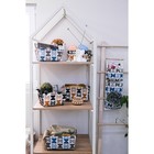 Корзина для хранения Доляна «Песок», 25×15,5×11,5 см, цвет коричневый - Фото 5