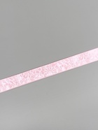 Лента атласная «Цветы», 25 мм × 18 ± 1 м, цвет розовый - фото 69107454