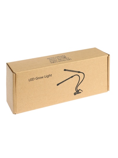 Фитосветильник для растений, светодиодный, 18 Вт, 250 мм, IP66, 5 В, USB, прищепка, таймер, полноспектральный