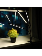 Фитосветильник для растений, светодиодный, 27 Вт, 250 мм, IP66, 5 В, USB, прищепка, таймер, полноспектральный - Фото 6