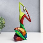 Сувенир полистоун "Девушка - поза, яркие узоры" 27х13 см - фото 21408122