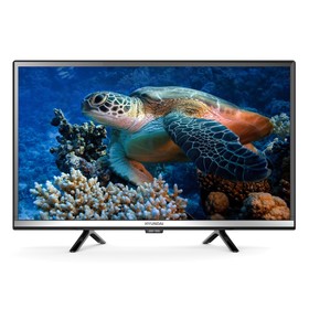 Телевизор Hyundai H-LED24FS5001, 24&quot;, 1366x768,DVB-T2/C/S2, HDMI 2, USB 2, SmartTV, чёрный