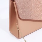 Сумка-клатч на магните, цвет розовый - Фото 4