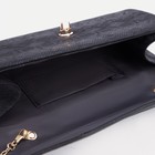 Сумка-клатч, отдел на клапане, цвет черный - Фото 3