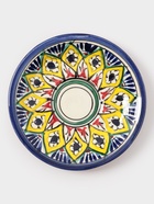 Чайная пара Риштанская Керамика «Цветы», 2 предмета: чашка 200 мл, блюдце, синяя - Фото 3