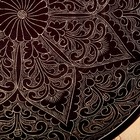 Ляган Риштанская Керамика "Узоры", 32 см, коричневый микс - Фото 3