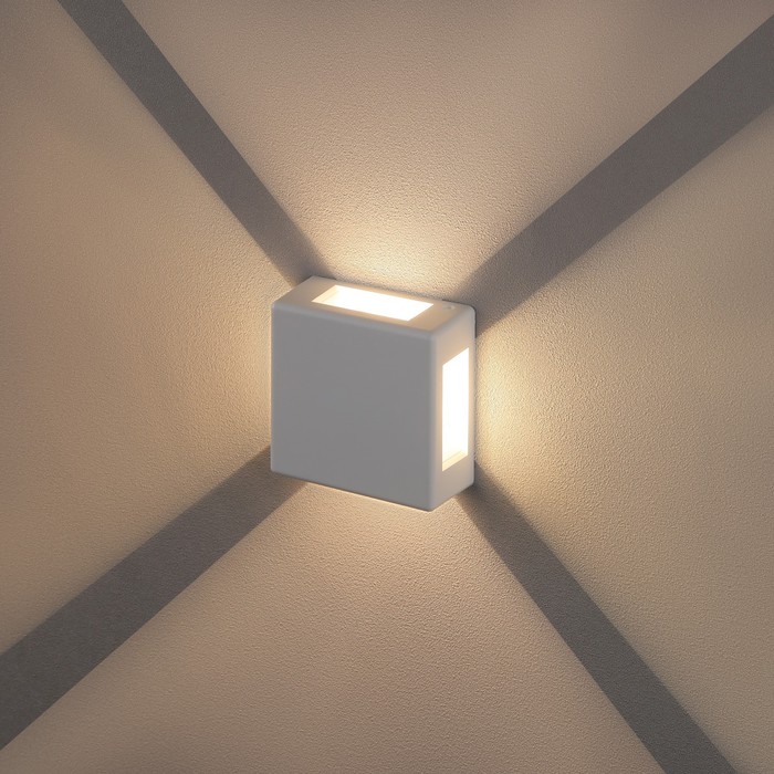 Светильник Duwi Nuovo LED, 7 Вт, 3000 K, IP54, архитектурный, широкий луч, белый - фото 1908788094