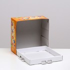 Коробка для торта "Happy Birthday", 24 х 24 х 12 см, 1,5 кг - Фото 3