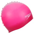 Шапочка для плавания SPEEDO Multi Color Silcone Cap, арт.8-06169B947, силикон, цвет розовый - Фото 2