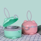 Контейнер для детского питания Мишка 1, 150 мл, розовый  (артикул 6936523)  большой выбор товаров оптом и в розницу по низким ценам с доставкой