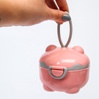 Контейнер для детского питания Мишка 1, 150 мл, розовый  (артикул 6936523)  большой выбор товаров оптом и в розницу по низким ценам с доставкой