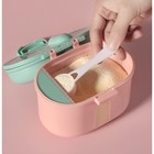 Контейнер для хранения детского питания «Корона», 360 гр., цвет розовый - фото 6498603