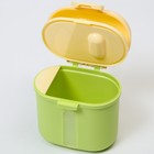 Контейнер для хранения детского питания «Корона», 360 гр., цвет зеленый - фото 6498620