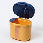 Контейнер для хранения детского питания «Корона», 360 гр., цвет желтый - фото 6498634